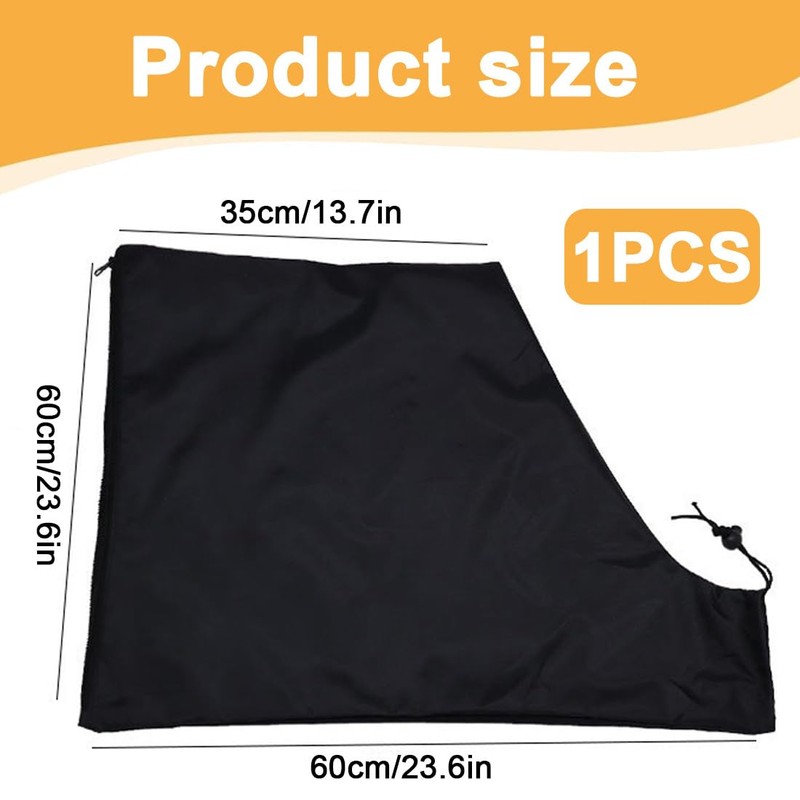 KEQAR Collection Bag for Leaf Blower and Leaf Vacuum, Adjustable