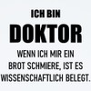 Spreadshirt Ich Bin Doktor Lustiger Spruch Geschenk Promotion Brotdose Lunchbox,