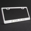 KA Depot Equus Laser Engraved Polish Stainless Steel License Plate