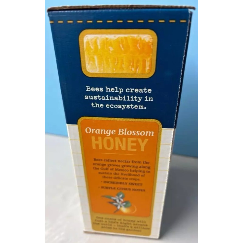 Savannah Bee Company Honey Trio - Honeycomb, Acacia Honey, Orange