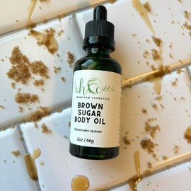 Brown Sugar Body Oil- Gentle Daily Body Care