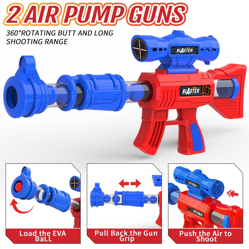 Dinosaur Shooting Toys with Moving Electronic Scoring Target, Kids Ages