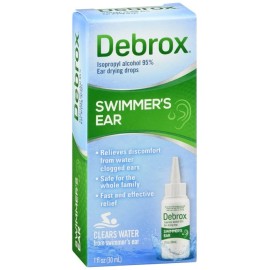 Debrox Swimmer's Ear Isopropyl Alcohol 95% Drying Drops 1 OZ