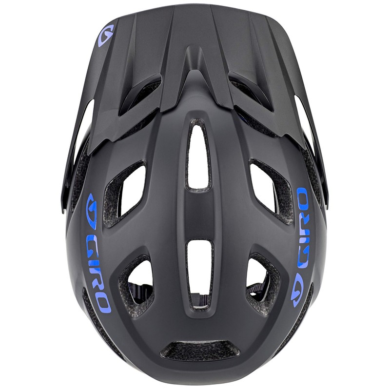 Giro Damen Verce Fahrradhelme, Matte Black/Electric Purple 22, Einheitsgröße