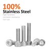 FullFun 1080PCS M2 M3 M4 Hex Socket Head Cap Screw