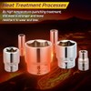 PIRIPARA 108 Piece Mechanics Tool Set Metric And Standard 1/4"