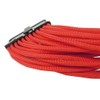 Red Braided 24-pin ATX Extension