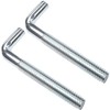 AERZETIX - C48194 - Set of 2 Screw Hooks Metal