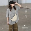 GlamollaMisse Crescent Shaped Mini Shoulder Crossbody Bag, Shoulder Bag, Handbag,