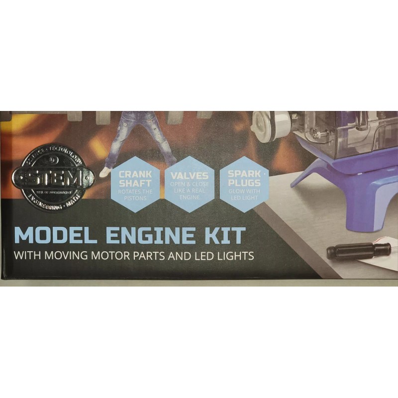 DISCOVERY MINDBLOWN Model Engine Kit - DIY (STEM) Four Cylinder