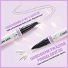 2CHILL Eyebrow Pencil, Waterproof Microblading Eyebrow Pen with 2 Tips,