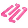 4pcs Ice Skate Guards Antiskid Soft Plastic Adjustable Hockey Skate