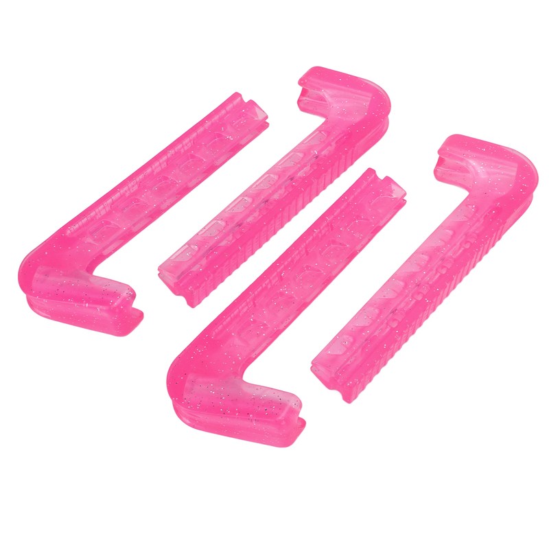 4pcs Ice Skate Guards Antiskid Soft Plastic Adjustable Hockey Skate