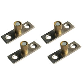 4 Pieces Sliding Door Guide 10mm Diameter Localization Stopper Guide Wheel for Home Cabinet Door Floor