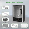 Nutrichef Vertical Countertop Oven with Rotisserie, Bake, Broil, & Kebab