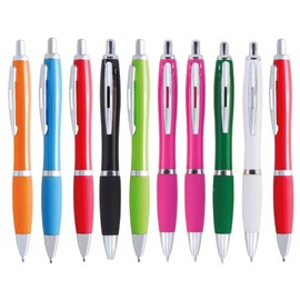 presents & more - 10 x Ballpoint Pens in Trendy Colours
