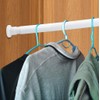 Refrze Room Divider Tension Curtain Rod, Tension Shower Curtain Rods,