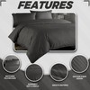 Olivia Rocco Mayfair Stripe Duvet Cover Set Easy Care Satin