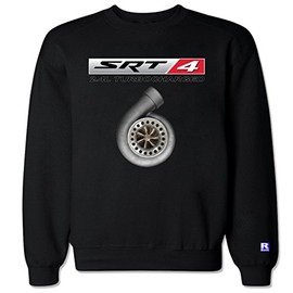 FTD Apparel Men's SRT 4 Turbo Crew Neck Sweater - XXL Black