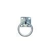 Connecting Ring, Horse, Cattle, Mounting Hook for Screwing, Solid Stainless