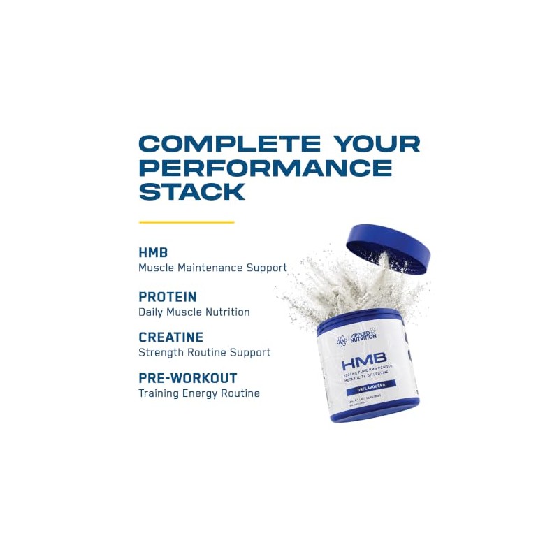 Applied Nutrition - HMB Powder - 3000mg Pure Formula -