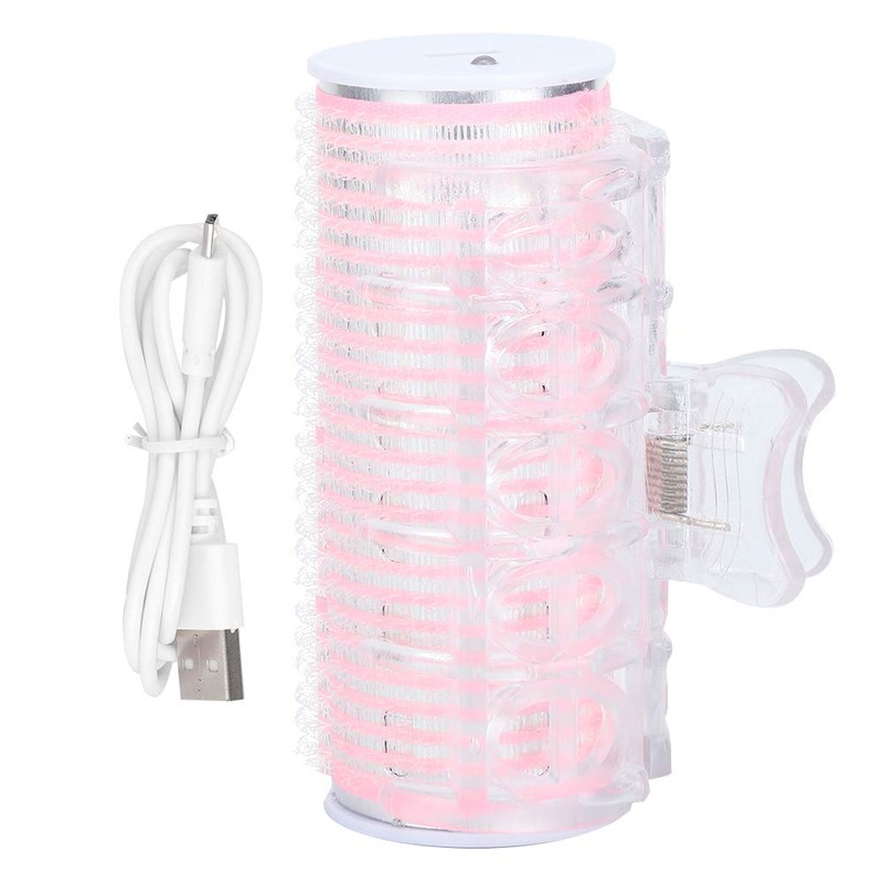 Electric Hair Rollers, USB Heated Roller, Bangs Hair Clip Roller,