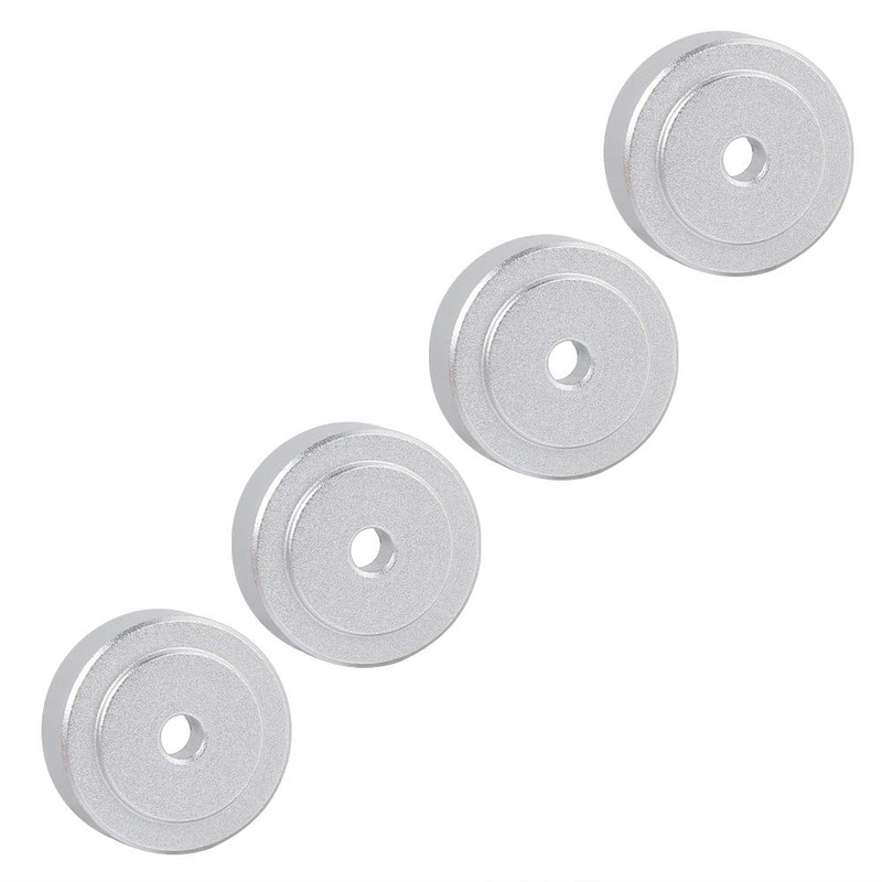 Speaker Isolation Feet Pad Stand, ASHATA Aluminum Alloy Cone Pad
