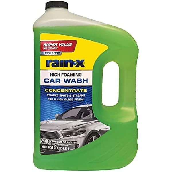 Rain-X 620191 Foaming Car Wash - 100 fl oz. High-Foaming,