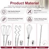 doufuhua Hand Mixer Attachments Beater, Whisk, Blending Rod and Dough
