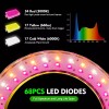 Unbranded Round LED Grow Light Ring Full Spectrum Lamp For