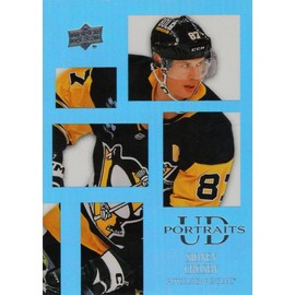 2024-25 Upper Deck Hockey Portraits #P20 Sidney Crosby Hockey Card