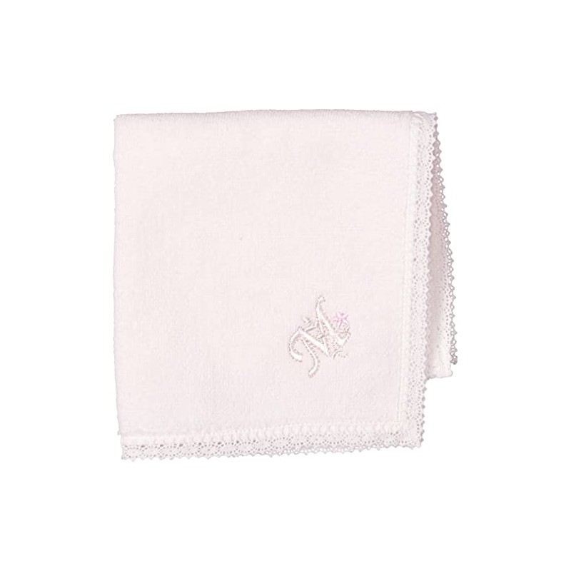 Intermode 5010 Women's Initial Towel Handkerchief 40505009, Initial M Pink