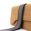 TANOSII Wide Adjustable Replacement Crossbody Strap Handbag Strap Silver String