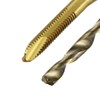 sourcing map Metric Tap & Drill Bit Set, 3pcs M2
