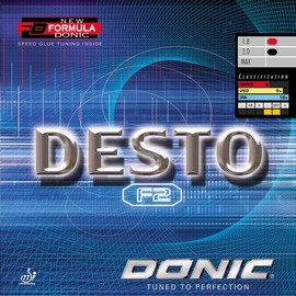 Donic Rubber Desto F2, 1,8 mm