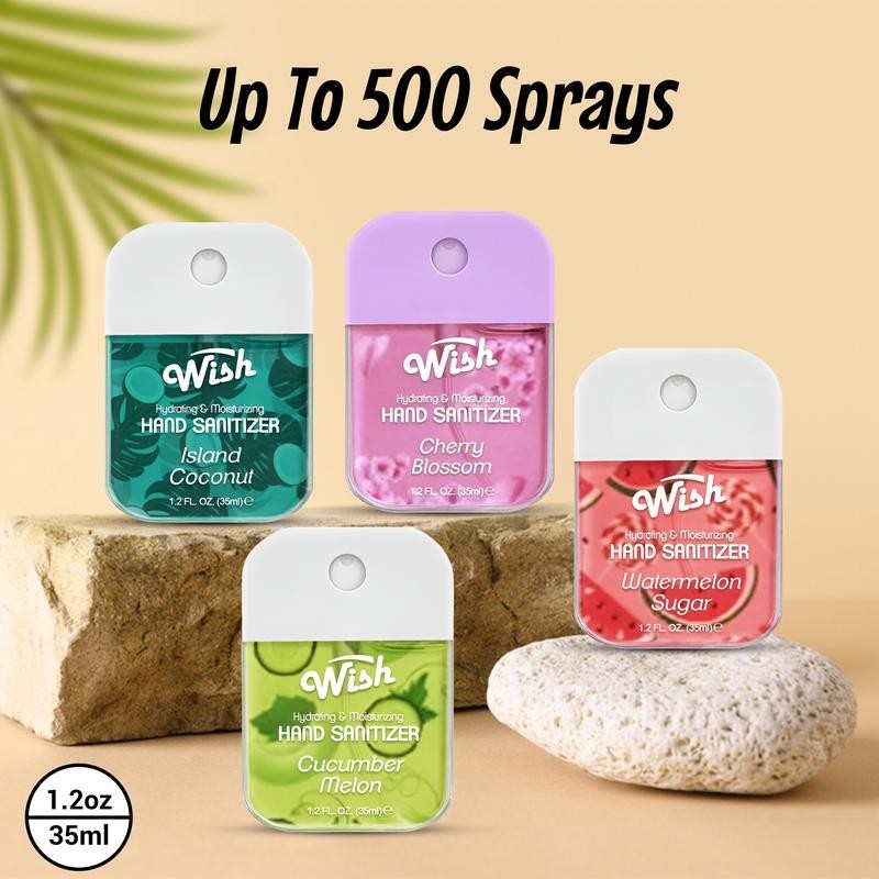 Wish Liquid Hand Sanitizer Spray- Effective Germ Protection for Daily