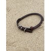 HOGACA Oiled Genuine Leather Dog Collar 786-03.6 1.8 x 50