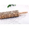 SAKURA Embossing rolling pin. Japanese Cherry Blossom embossed dough roller