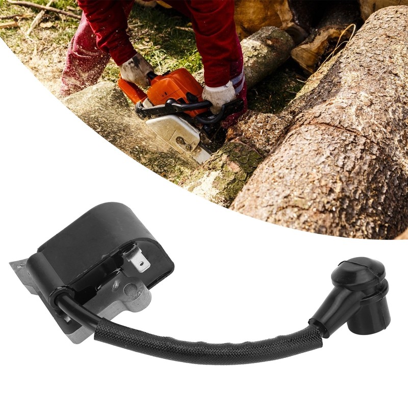 Chainsaw Ignition Coil Assembly Module Replacement Fit for Husqvarna 136