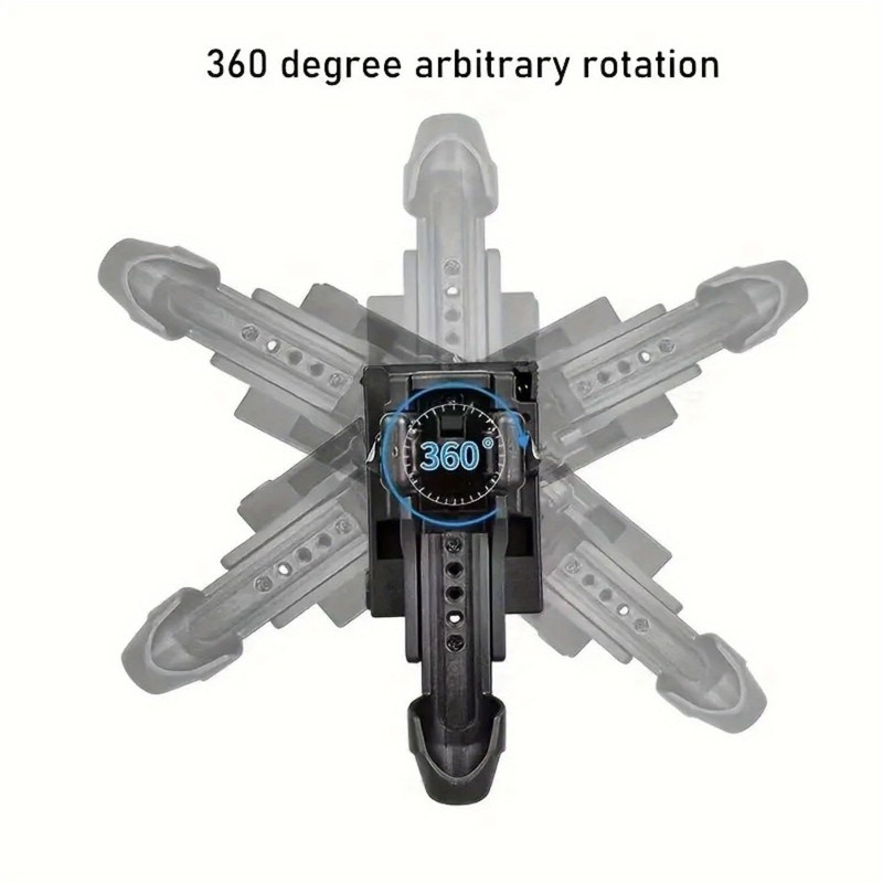 Expandable Baton Holster, 360 Degree Duty Belt Flashlight Holder Telescopic
