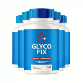 Glycofix 5-Pack Glyco Fix Blood Support to Maintain Blood Levels, Glycofix - 300 Capsules
