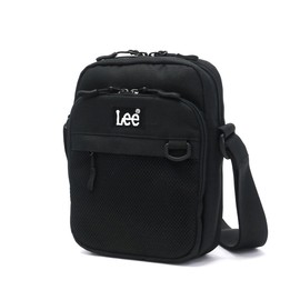 Lee 320-3723 Mini Shoulder Vertical Box Logo, Trend, Lightweight, Multifunctional, Large Capacity, Sub Bag, Black