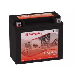 SigmasTek STX20H-BS SLA Battery for Arctic Cat Bearcat 3000, Pantera 3000 700CC 2016-2019