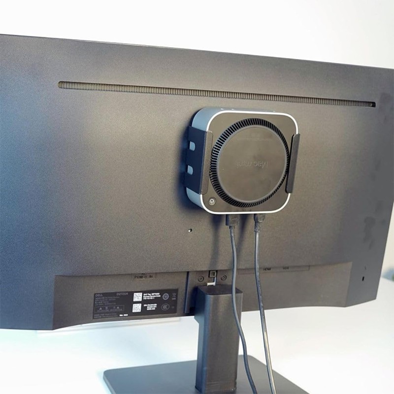 Tiny Room Mac mini M4 Under Desk Storage Bracket, VESA