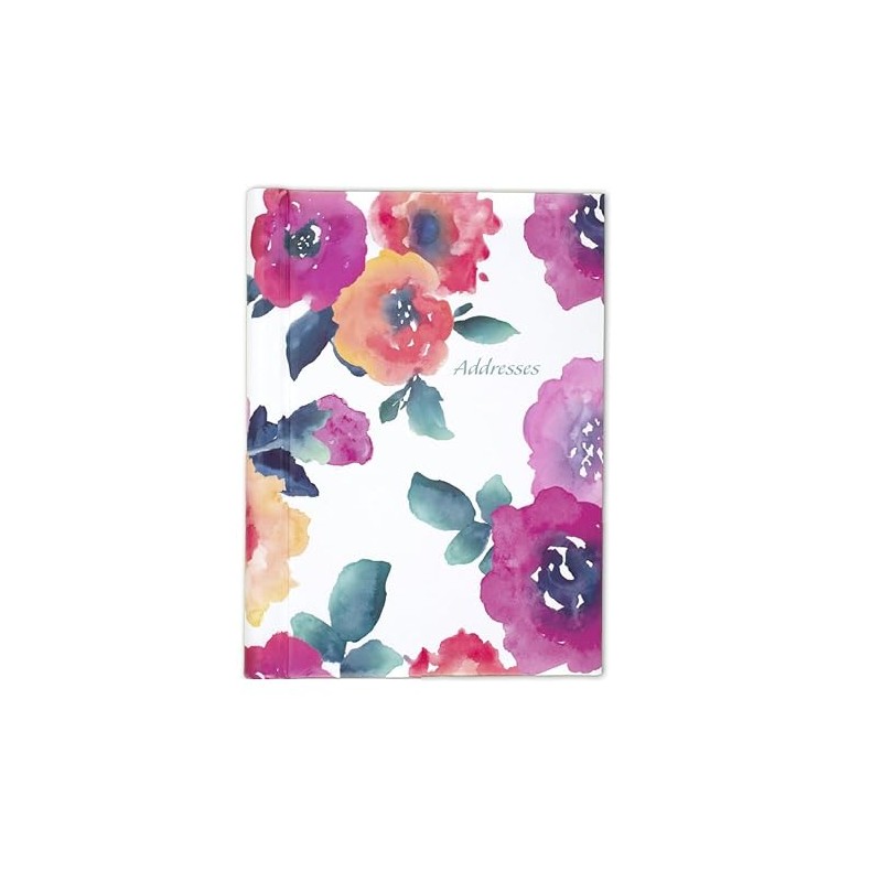 Mead Floral Telephone Address Book 5.5" x 8.5" (5016-400)