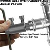 Broken Pipe Thread Extractor Tool Broken Valve Thread Extractor, Faucet