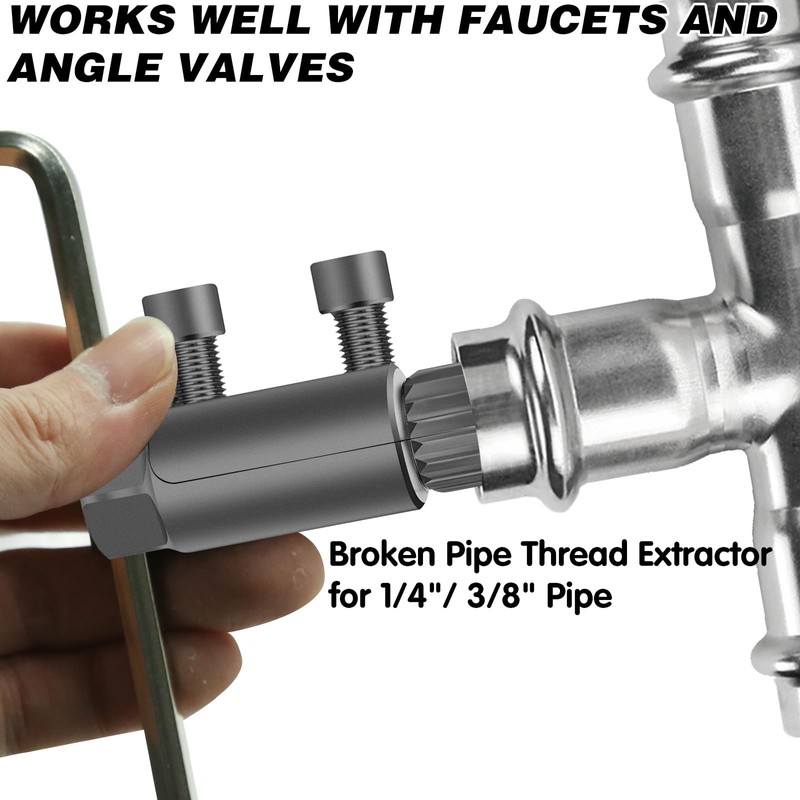 Broken Pipe Thread Extractor Tool Broken Valve Thread Extractor, Faucet