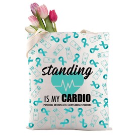 Standing is My Cardio Pots Awareness Gift Pots Syndrome Warrior Gift Pots Medical Bag Dysautonomia Makeup Bag (My Cardio 2t)