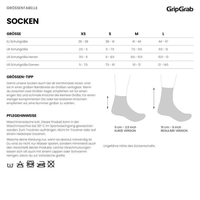 GripGrab Lightweight Airflow Mesh Summer Cycling Socks Breathable 10 Colours