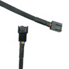 5PCS 4-Pin PWM Fan Splitter Cable, FBHDZVV Sleeved Braided Adapter